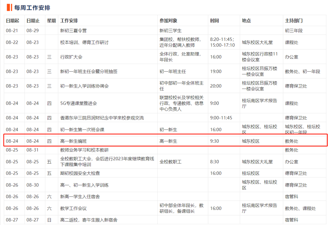 【泉州新生注意】各校分班结果查询！