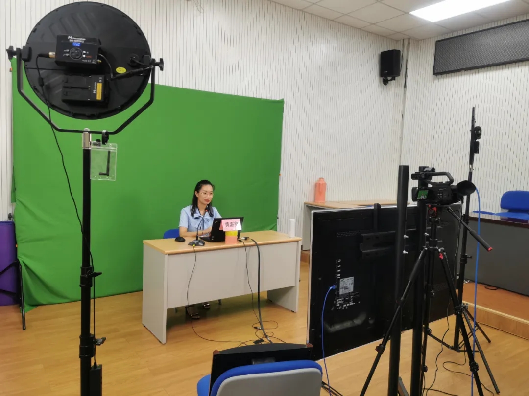 厦门市特殊教育学校教师受邀参与网络培训课程现场录制