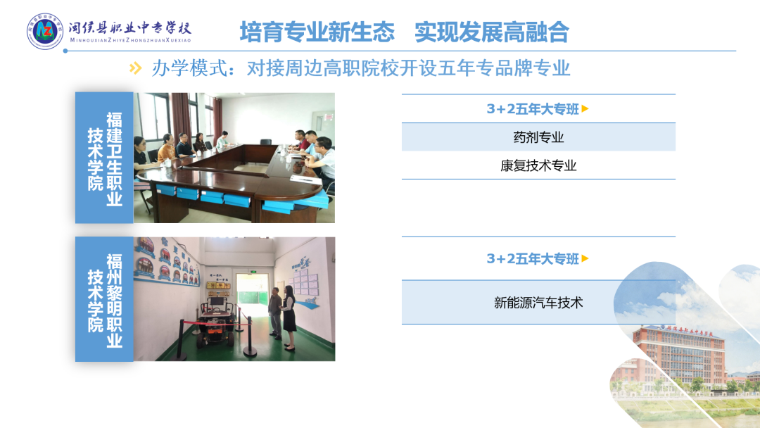 闽侯县职业中专学校2026年招生简章