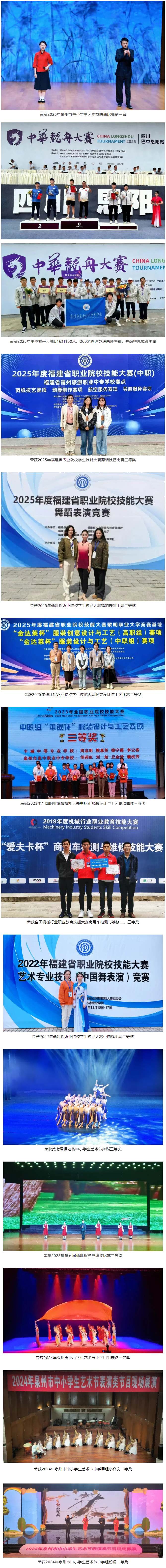 泉州市泉中职业中专学校2026年三年专招生简章