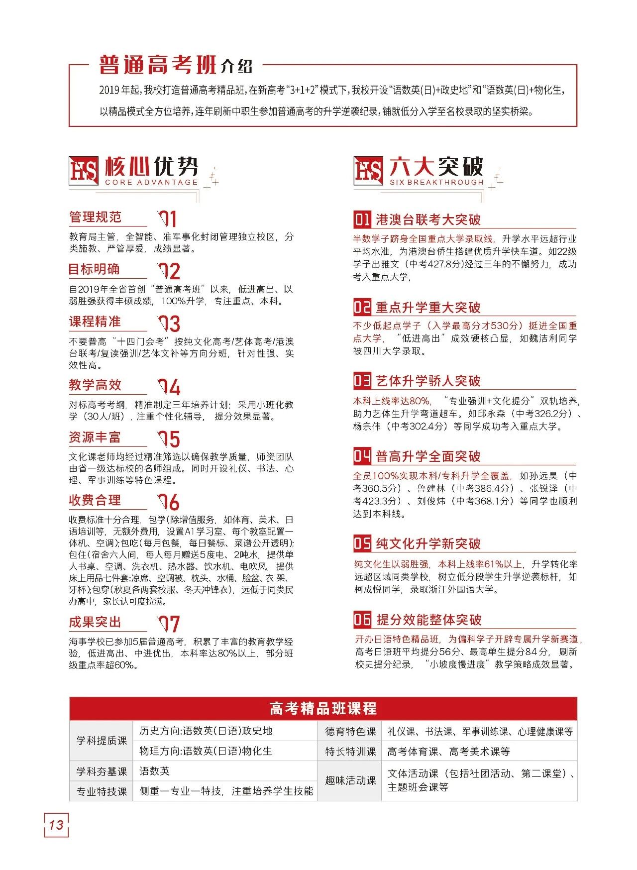 泉州海事学校2026高考精品班招生指南